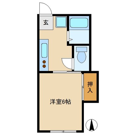 ラフォーレふじの物件間取画像